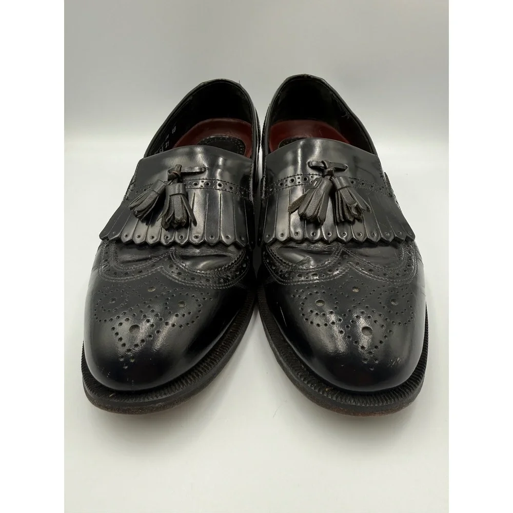 Florsheim black leather